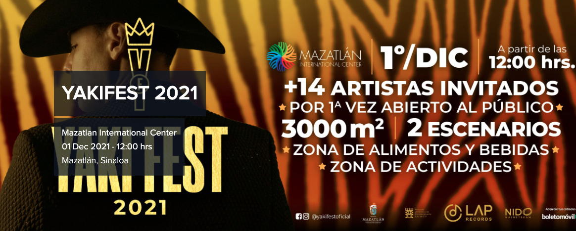 REVELAN PRIMEROS NOMBRES DEL YAKIFEST