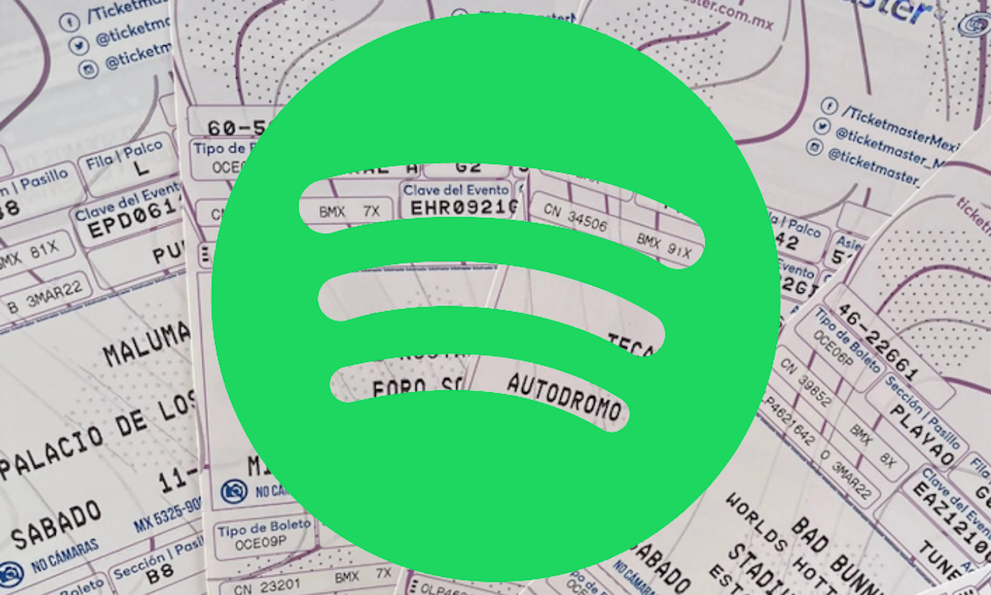 ¿Spotify entra al negocio de la venta de boletos de conciertos?