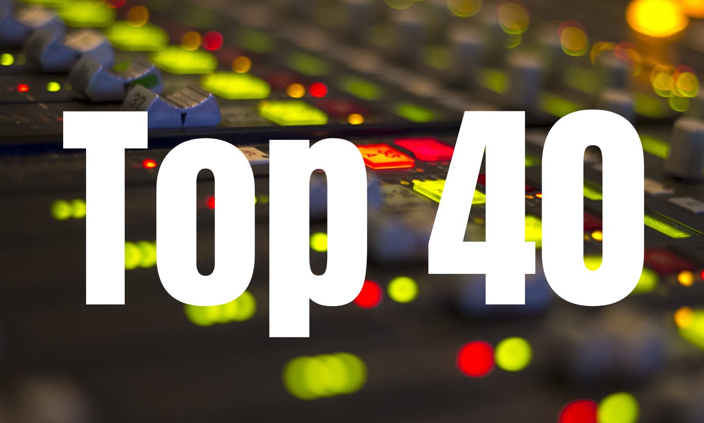 ¿Qué estaciones mexicanas tienen más éxitos en el Top 40?