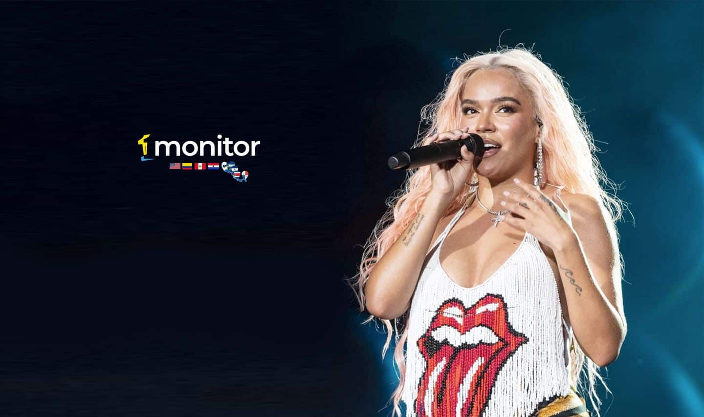 Karol G, reina absoluta de los #1 de monitorLATINO￼ - Sistema de monitoreo  musical