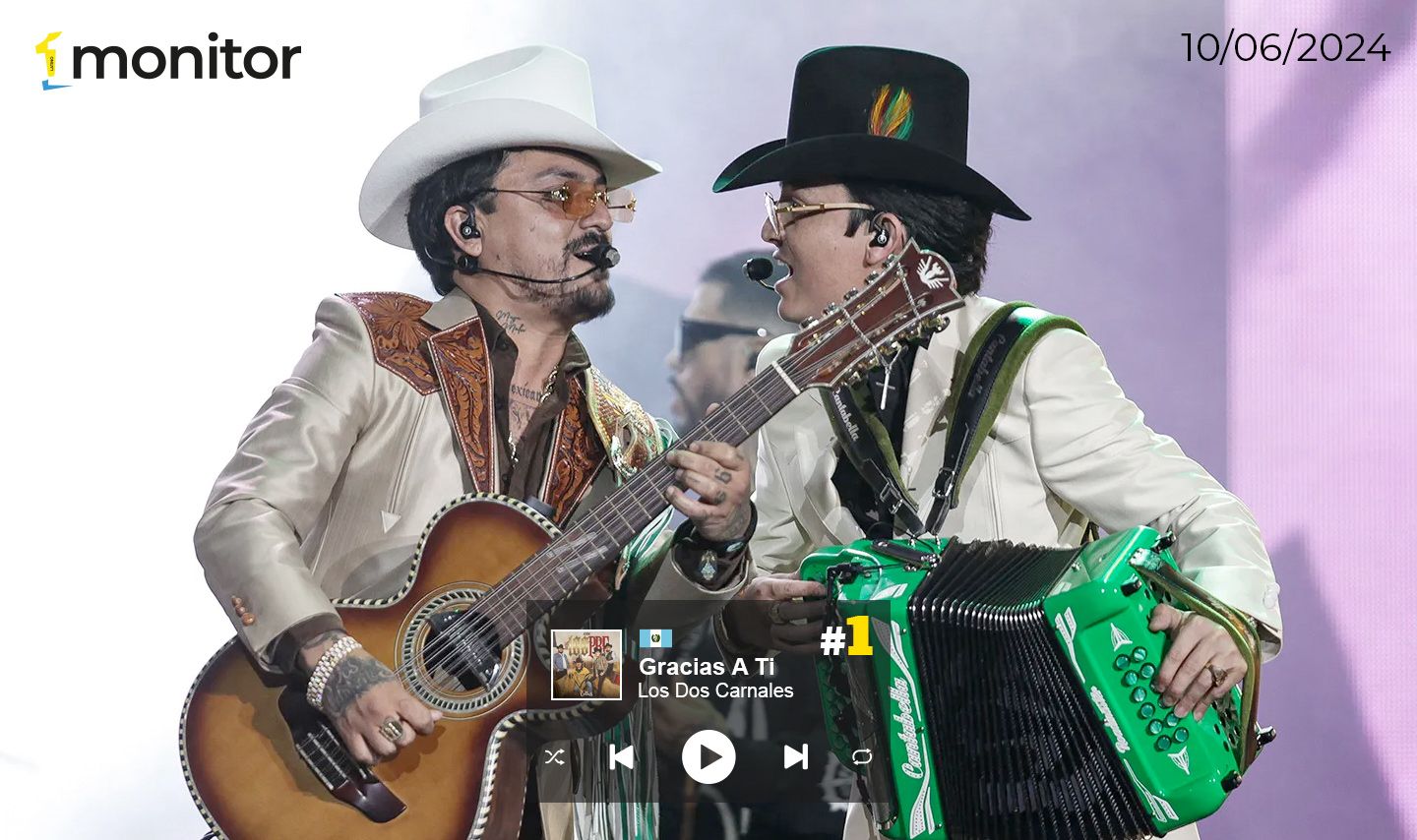 Los Dos Carnales le cantan al amor y se convierten en #1
