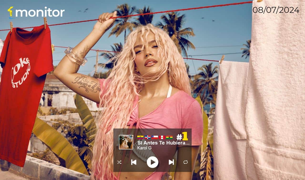 Karol G extiende su reinado radial a 5 países con “Si Antes Te Hubiera Conocido”￼