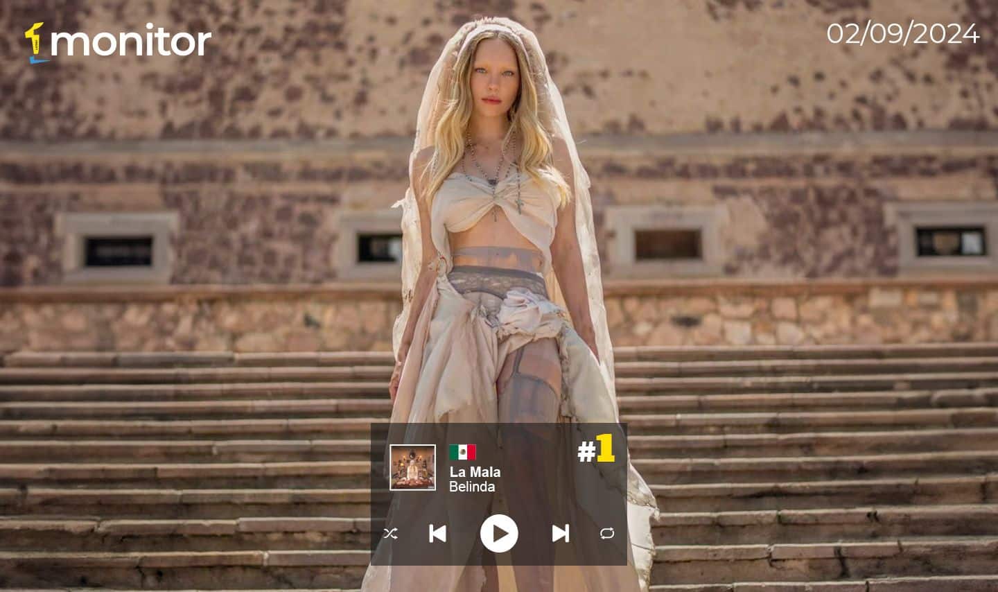 “La Mala”, de Belinda, es la canción más escuchada en la radio mexicana￼