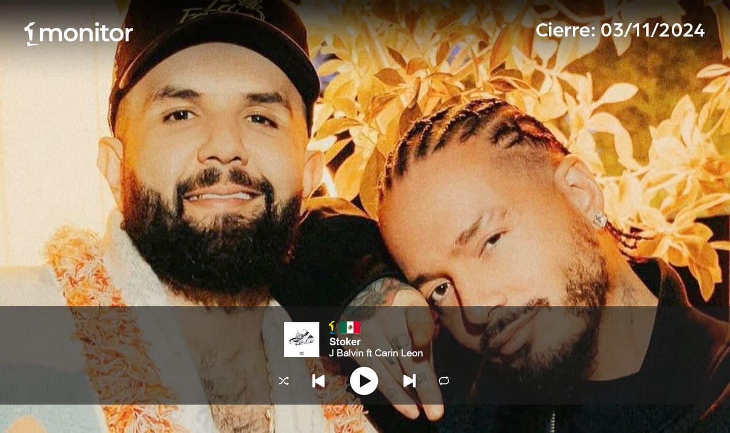 J Balvin y Carin Leon son #1 cantando música tropical￼