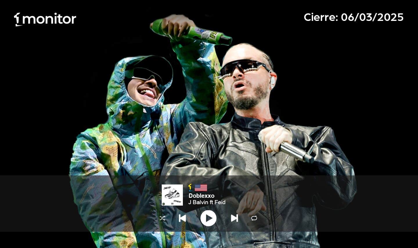 “Doblexxo” adelanta el verano: es #1 en USA￼