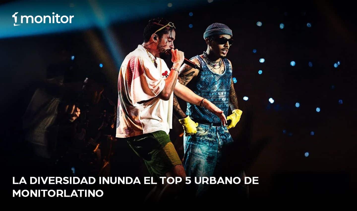 La diversidad inunda el Top 5 Urbano de monitorLATINO￼