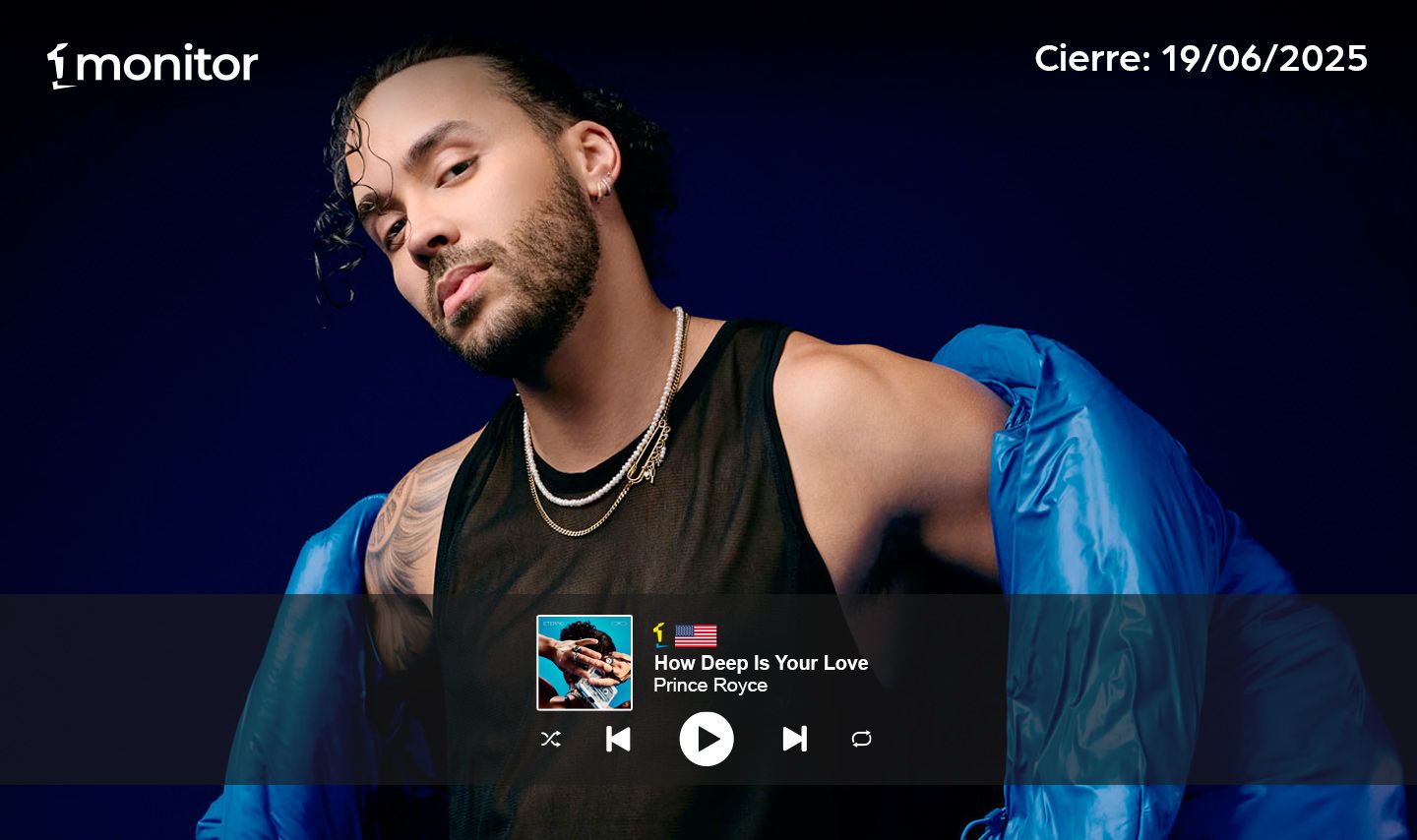 De Clásico a #1: Prince Royce domina la radio en USA con «How Deep Is Your Love»