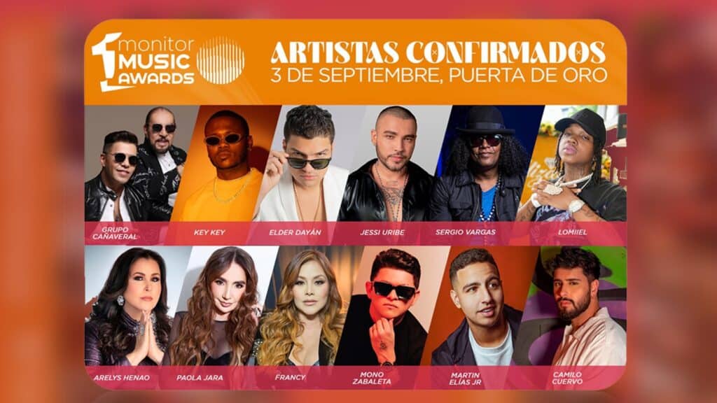 Premios Monitor Latino 2025 en Barranquilla: gala con homenajes a Shakira, Joe Arroyo, Sergio Vargas y Arelys Henao.