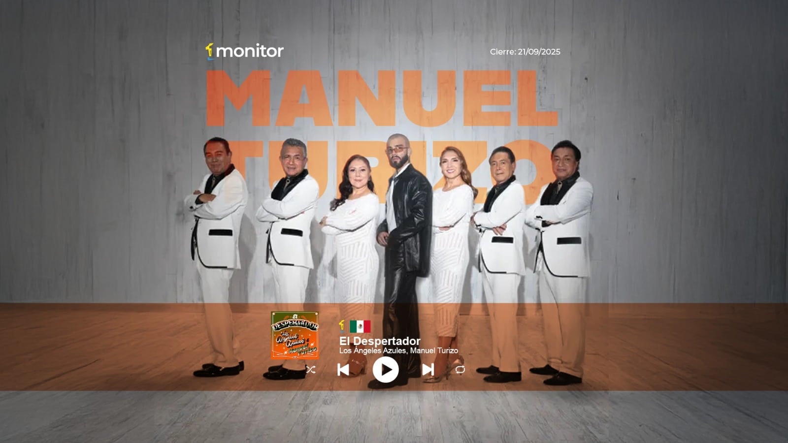 Los Ángeles Azules conquistan México con “El despertador” junto a Manuel Turizo