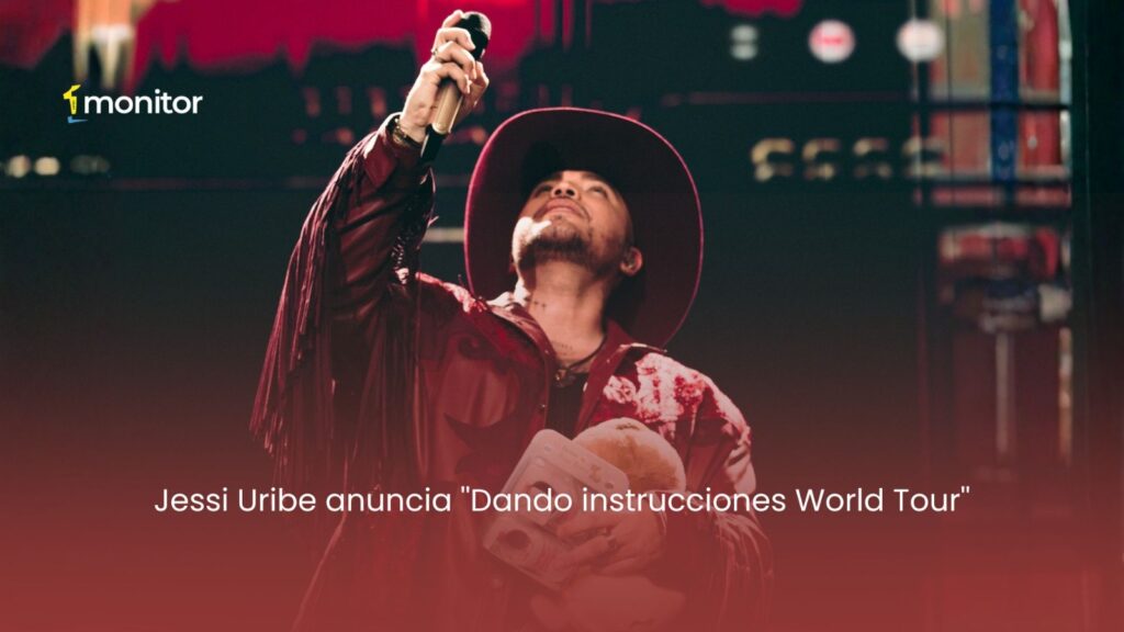 Jessi Uribe anuncia su gira internacional “Dando Instrucciones World Tour”, con presentaciones en América y Europa.