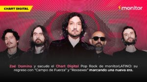 Zoé domina el Chart Digital Pop Rock de monitorLATINO con Campo de Fuerza y Rexsexex