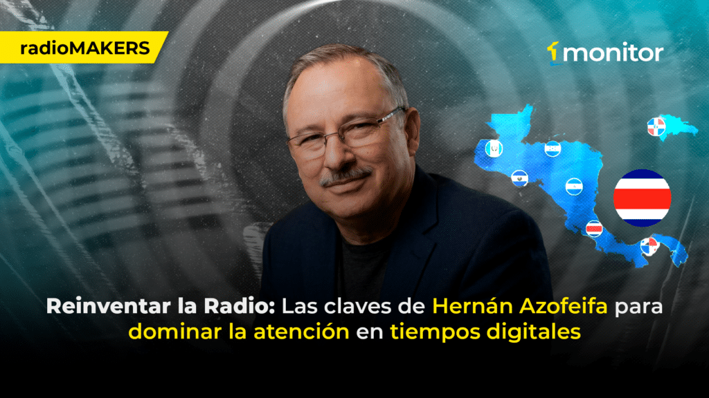 Hernán Azofeifa habla sobre el futuro de la radio, la transformación digital y la inteligencia artificial en Centroamérica