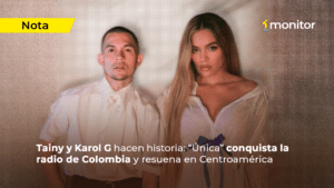 Tainy y Karol G lideran la radio de Colombia con Única según monitorLATINO