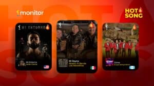 Hot Songs monitorLATINO: ranking semanal del 24 al 30 de noviembre de 2025 con los temas más destacados en Iberoamérica