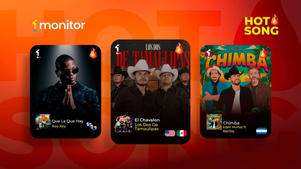 Hot Song monitorLATINO diciembre 2025 artistas destacados México USA Iberoamérica