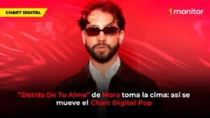 Mora conquista el #1 digital con “Detrás De Tu Alma” en el Chart Digital Pop de monitorLATINO