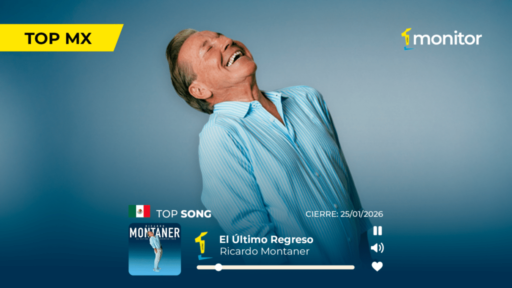Ricardo Montaner número 1 en México con El Último Regreso según monitorLATINO