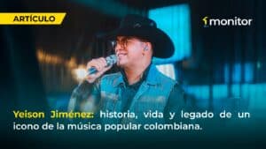 Yeison Jiménez, cantante de música popular colombiana, referente del género y figura clave de la industria latina