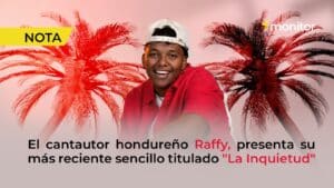 Raffy en el video oficial de La Inquietud grabado en Roatán Honduras