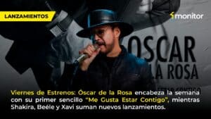 Nuevos lanzamientos musicales de la semana con Óscar de la Rosa, Shakira, Beéle y Xavi