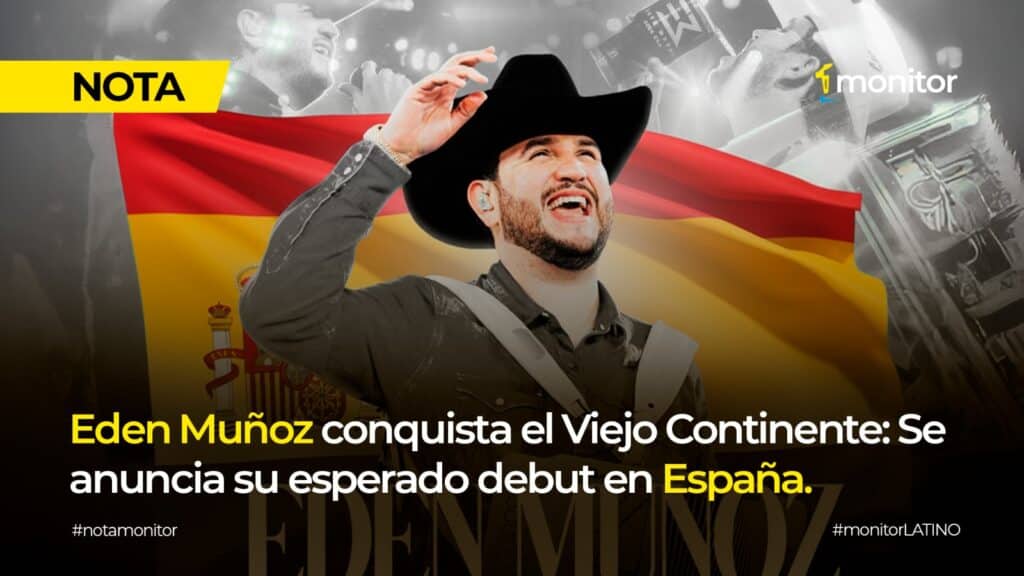 Eden Muñoz anuncia su gira en España 2026 con el tour “Como En Los Viejos Tiempos”