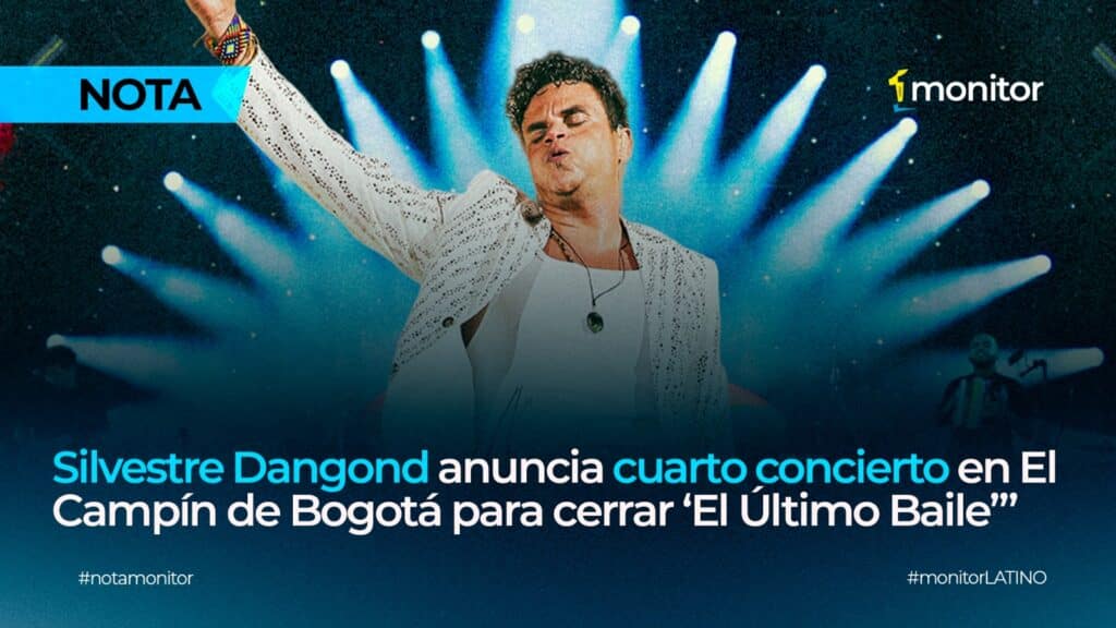 Silvestre Dangond anuncia cuarto concierto en el Estadio El Campín de Bogotá para cerrar la gira El Último Baile