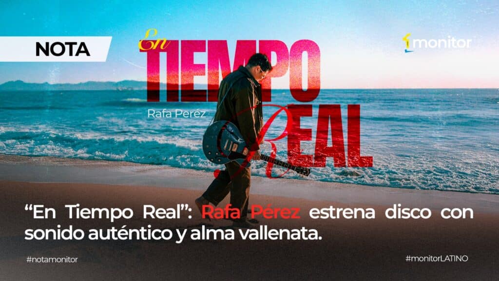Rafa Pérez promocionando su álbum En Tiempo Real 2026