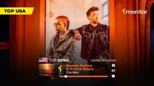 Romeo Santos y Prince Royce celebran el #1 en el Top monitorLATINO USA con Dardos por segunda semana consecutiva.