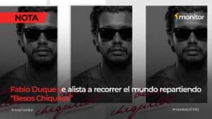 Fabio Duque promocionando su sencillo “Besos Chiquitos” junto a Sony Music Germany y B1 Recordings