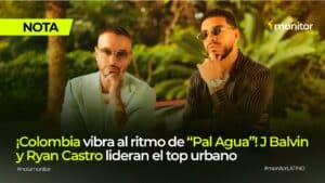 J Balvin y Ryan Castro lideran Colombia con Pal Agua