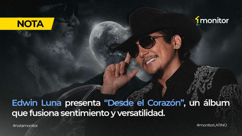 Edwin Luna presenta su nuevo álbum Desde El Corazón