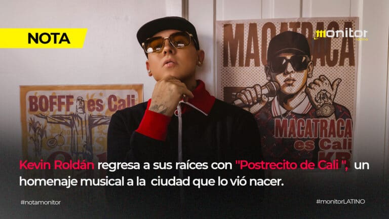 KEVIN ROLDÁN REGRESA A SUS RAÍCES CON “POSTRECITO DE CALI”, UN HOMENAJE MUSICAL A SU CIUDAD NATAL