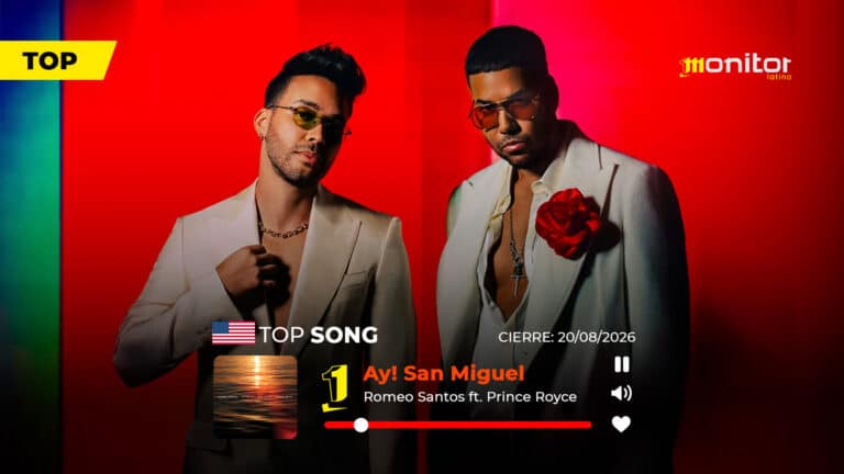 Romeo Santos y Prince Royce conquistan el #1 en USA con “Ay! San Miguel”: bachata, fe y raíces que cruzan fronteras